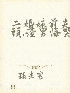 二婚嫁前夫死对头,渣男悔哭了结局