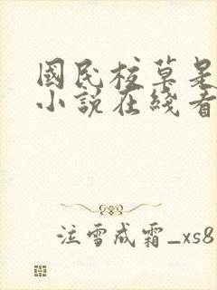 国民校草是女生小说在线看