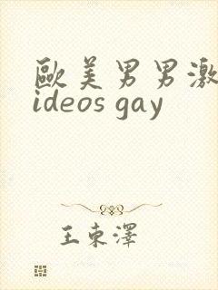 欧美男男激情videos gay封面