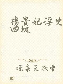 杨贵妃淫史国产四级