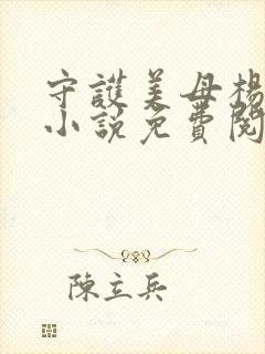 守护美母杨凡的小说免费阅读