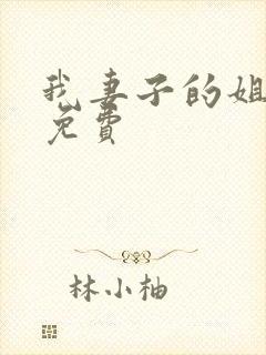 我妻子的姐姐2免费封面