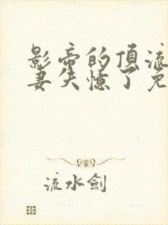 影帝的顶流小娇妻失忆了免费阅读