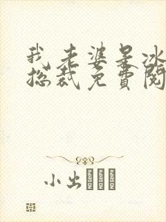 我老婆是冰山女总裁免费阅读最新封面