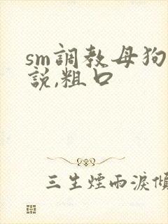 sm调教母狗小说,粗口