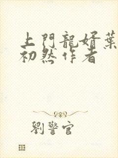 上门龙婿叶辰萧初然作者