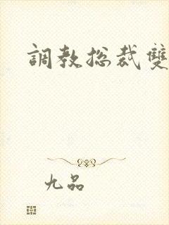 调教总裁双性封面