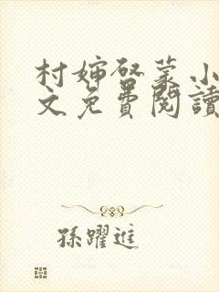 村婶启蒙小说全文免费阅读最新章节