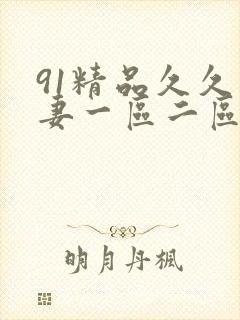 91精品久久人妻一区二区