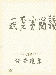 一不小心玩坏总裁免费阅读