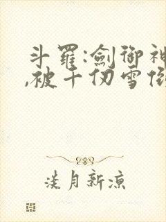 斗罗:剑御神雷,被千仞雪倒追