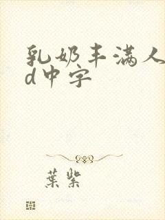 乳奶丰满人妻bd中字