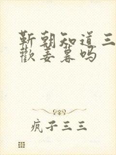 靳朝知道三赖喜欢姜暮吗