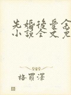 先婚后爱余慧慧小说全文免费阅读