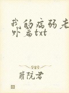 我的病弱老婆番外篇txt