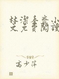 林洁秦齐小说全文免费阅读最新章节