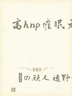 高hnp催眠文