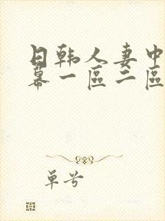 日韩人妻中文字幕一区二区