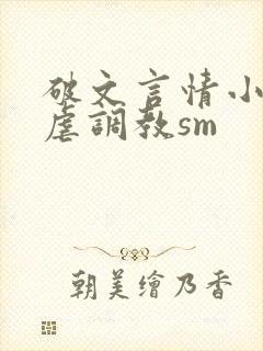 破文言情小说性虐调教sm