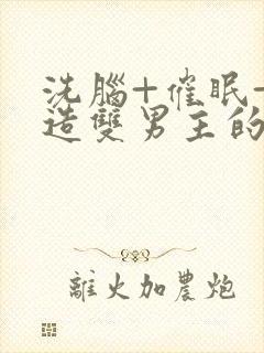 洗脑+催眠+改造双男主的小说封面