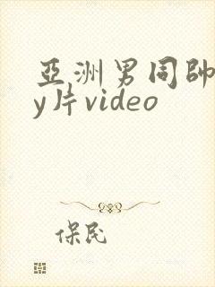 亚洲男同帅gay片video