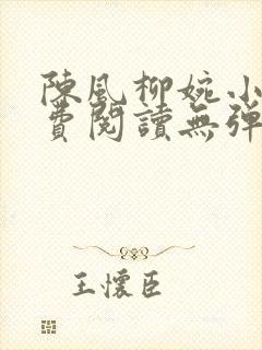 陈风柳婉小说免费阅读无弹窗