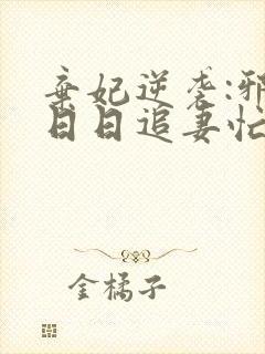 弃妃逆袭:邪王日日追妻忙最新章节