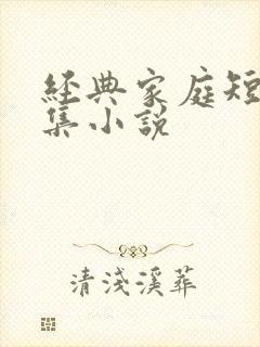 经典家庭短篇合集小说封面