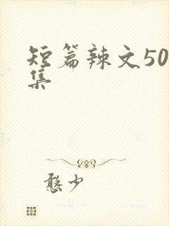 短篇辣文50合集封面