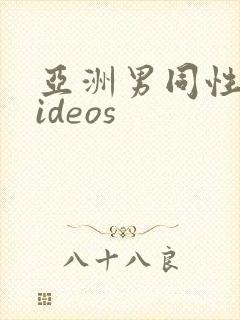 亚洲男同性恋videos