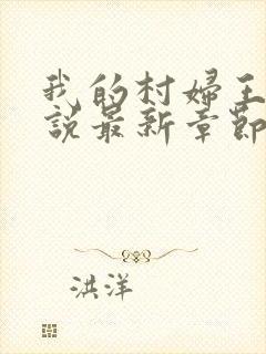 我的村妇王芳小说最新章节更新时间