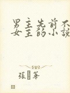 男主先前不喜欢女主的小说封面