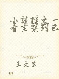 小说推文一口气看完系列已完结规则封面