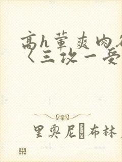 高h荤爽肉欲文〈三攻一受〉