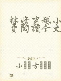 林峰穿越小说免费阅读全文最新章节