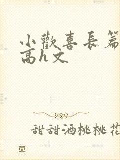 小欢喜长篇巨肉高h文