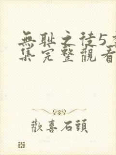 无耻之徒5季全集完整观看封面