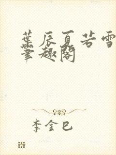 叶辰夏若雪免费笔趣阁