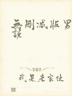 无删减版男同小说