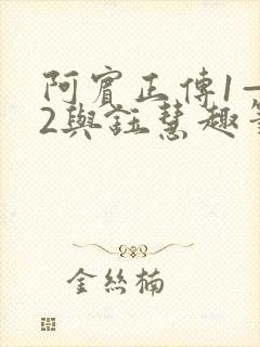 阿宾正传1—72与钰慧趣笔阁封面