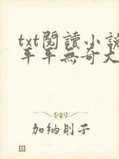 txt阅读小说平平无奇大师兄