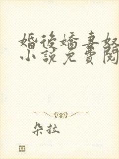 婚后娇妻奴调教小说免费阅读封面