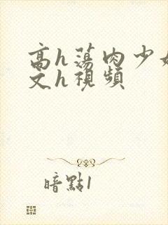 高h荡肉少妇爽文h视频