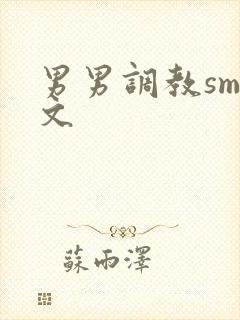 男男调教sm黄文