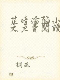 芷晴沦陷小说全文免费阅读