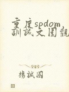重度spdom训诫文围观