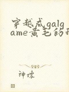 穿越成galgame黄毛的我被女主缠上小说