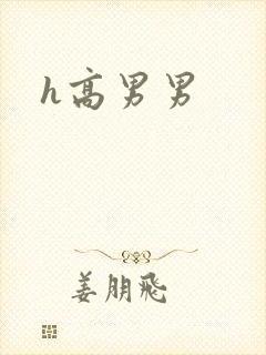 h高男男