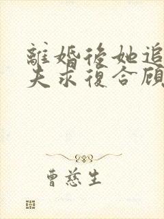 离婚后她追着前夫求复合顾迟云txt封面