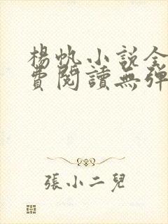 杨帆小说全文免费阅读无弹窗封面